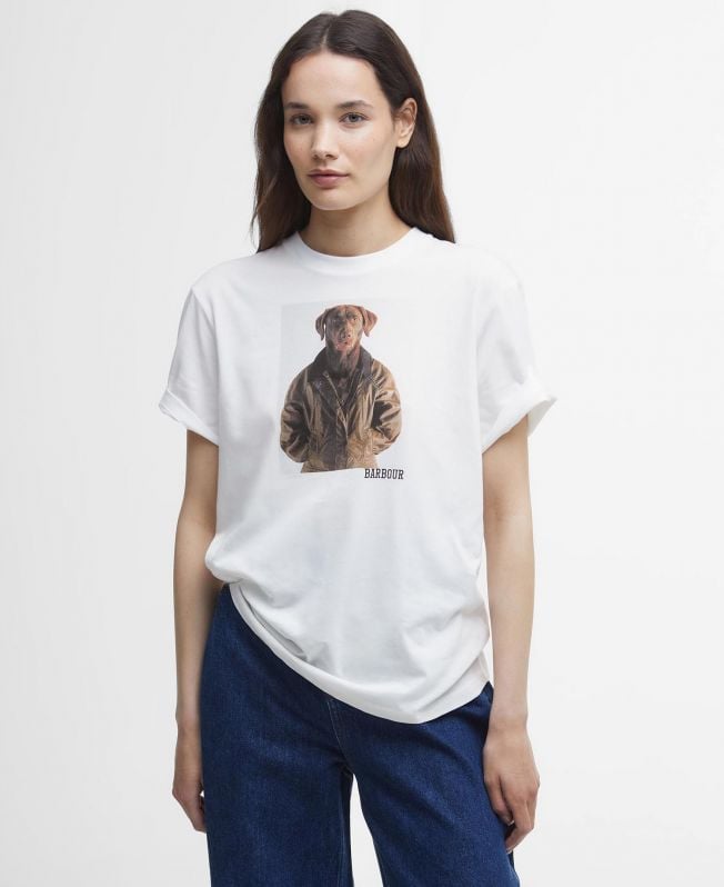 camiseta com estampa belsay