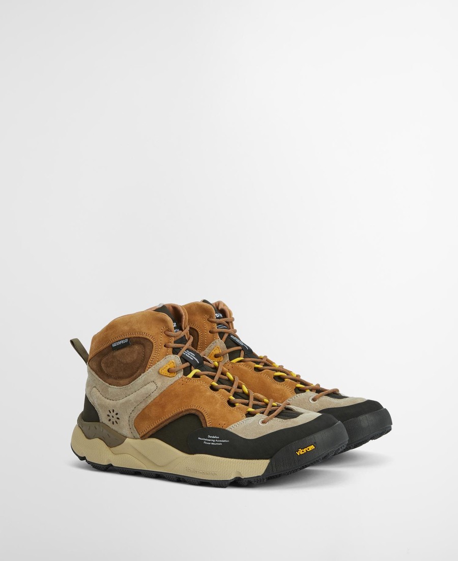 tênis barbour x flower mountain back country uni mid