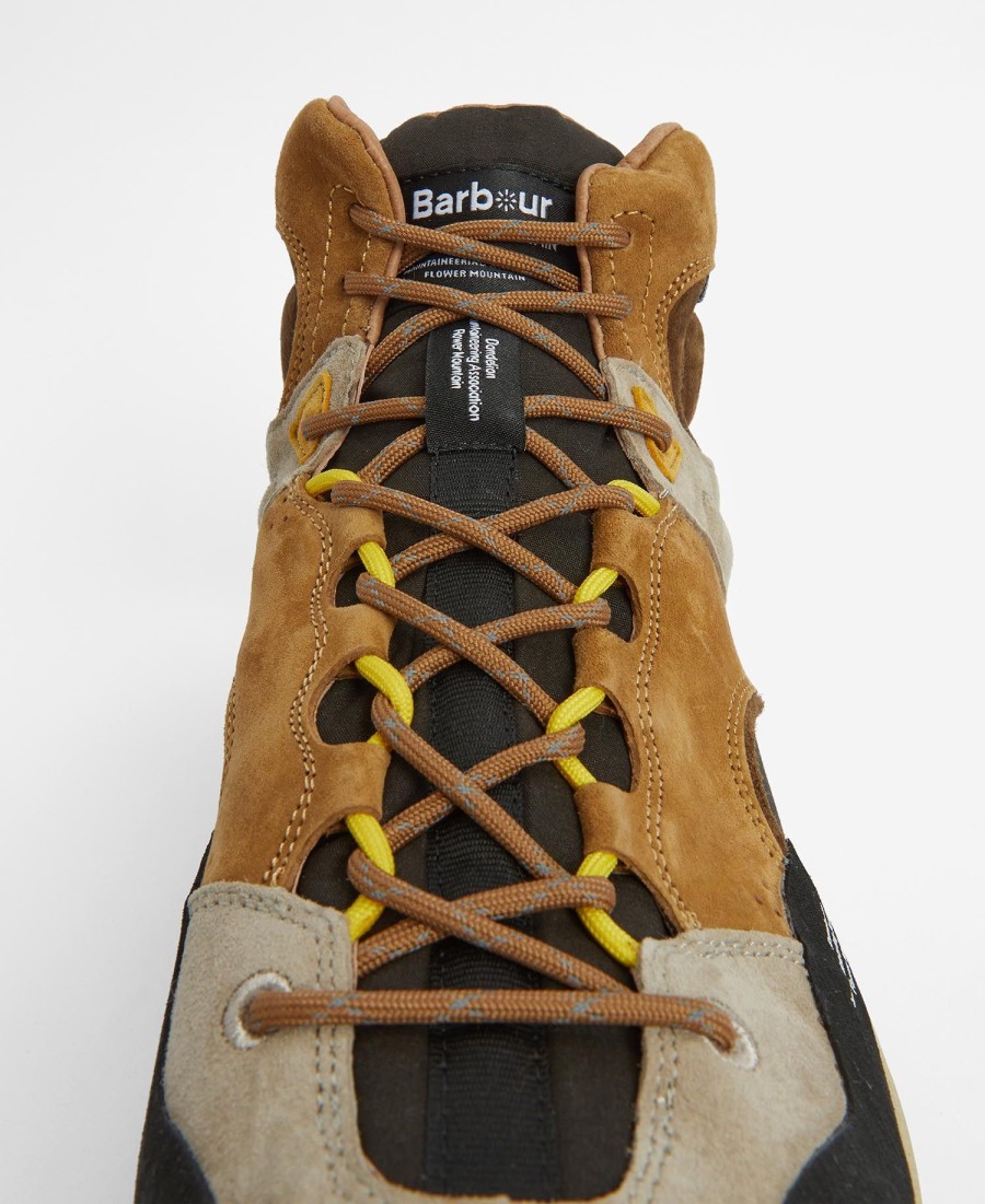tênis barbour x flower mountain back country uni mid