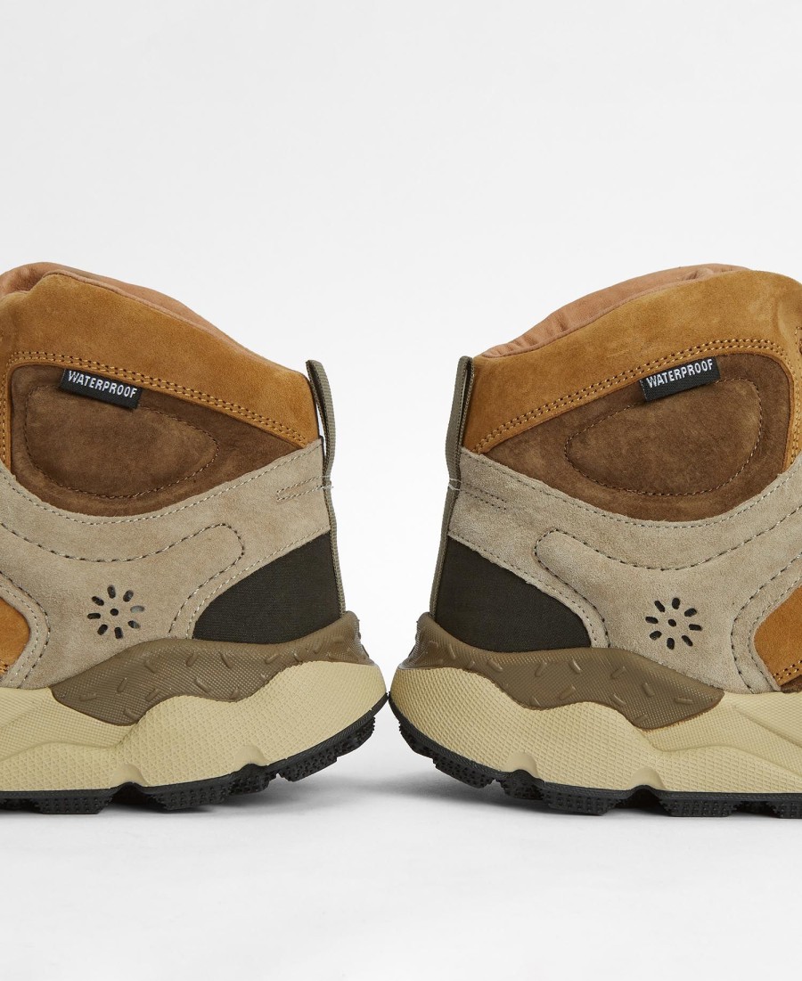 tênis barbour x flower mountain back country uni mid