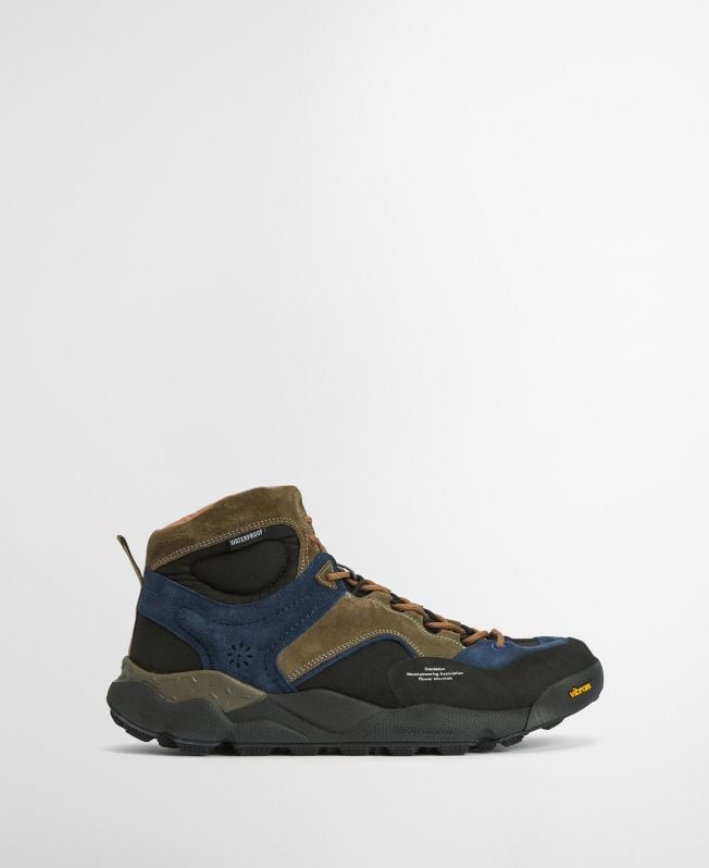tênis barbour x flower mountain back country uni mid