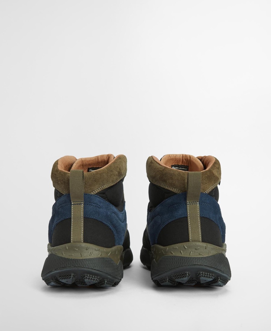tênis barbour x flower mountain back country uni mid
