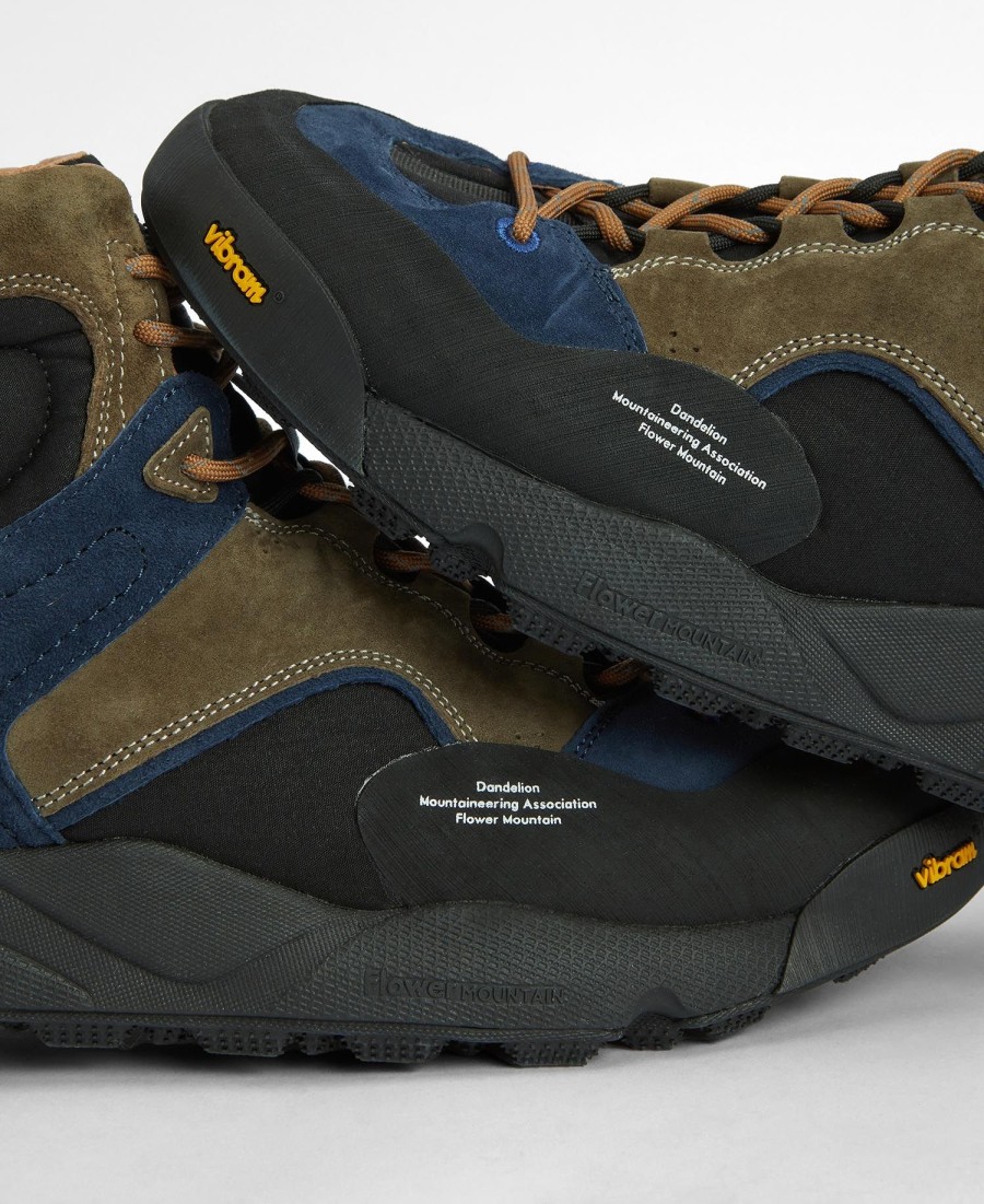 tênis barbour x flower mountain back country uni mid