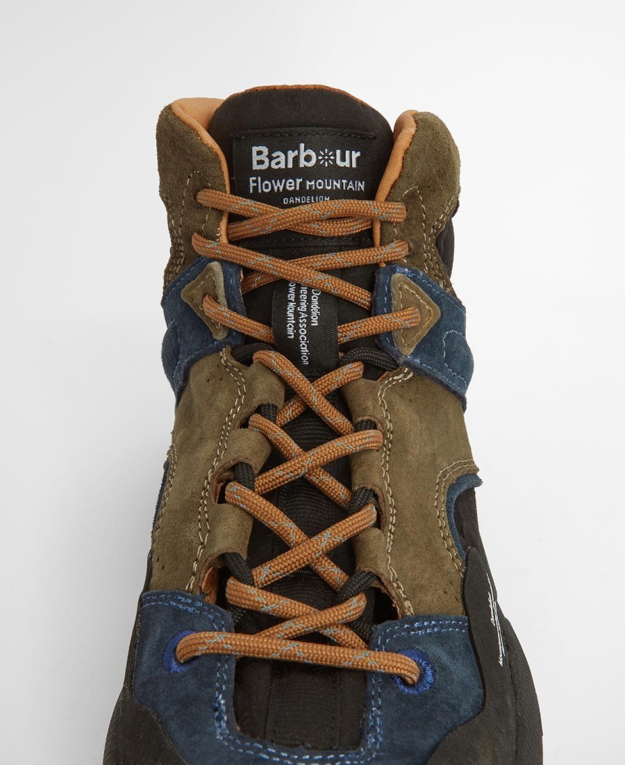 tênis barbour x flower mountain back country uni mid