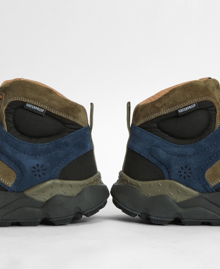 tênis barbour x flower mountain back country uni mid