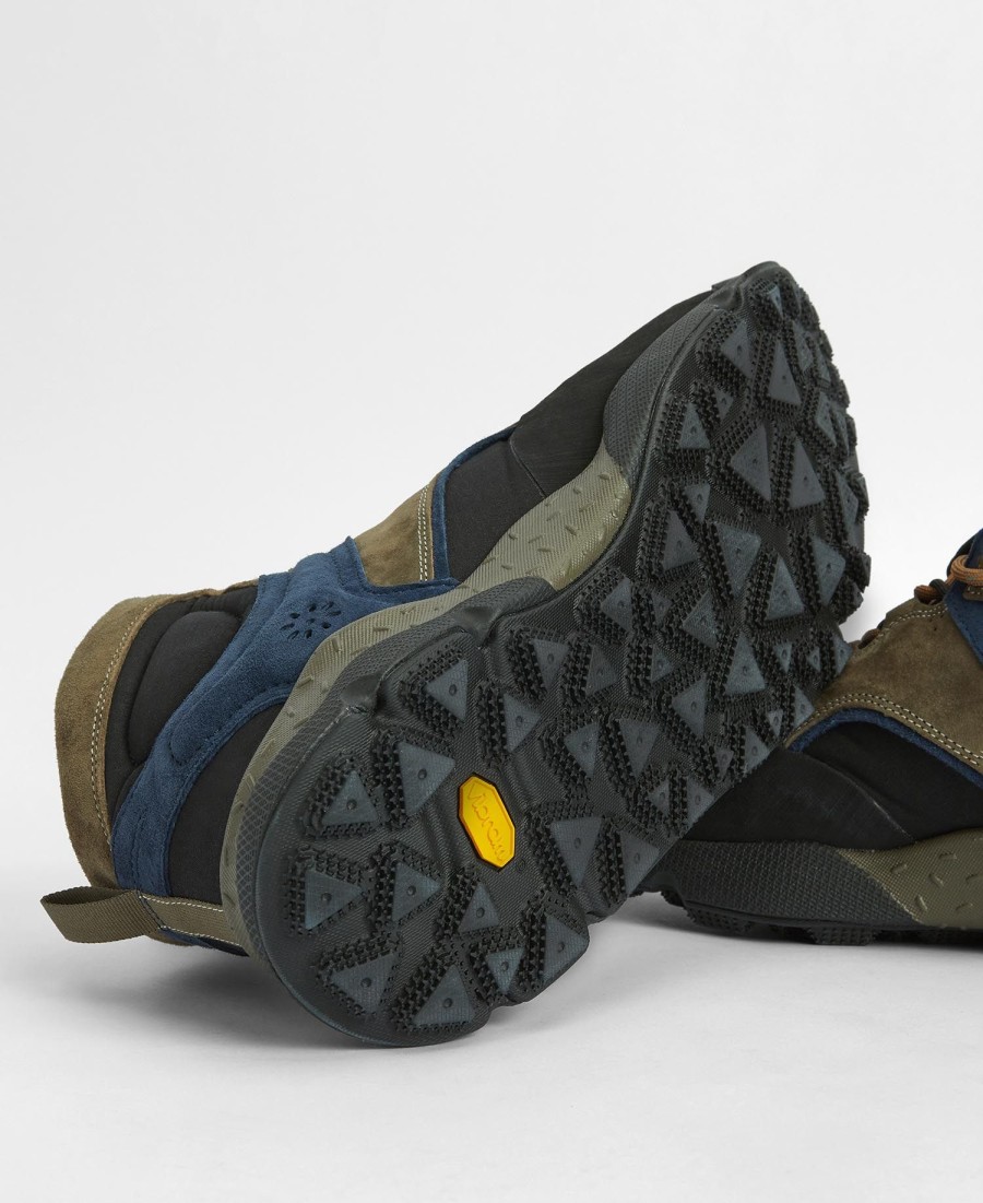 tênis barbour x flower mountain back country uni mid