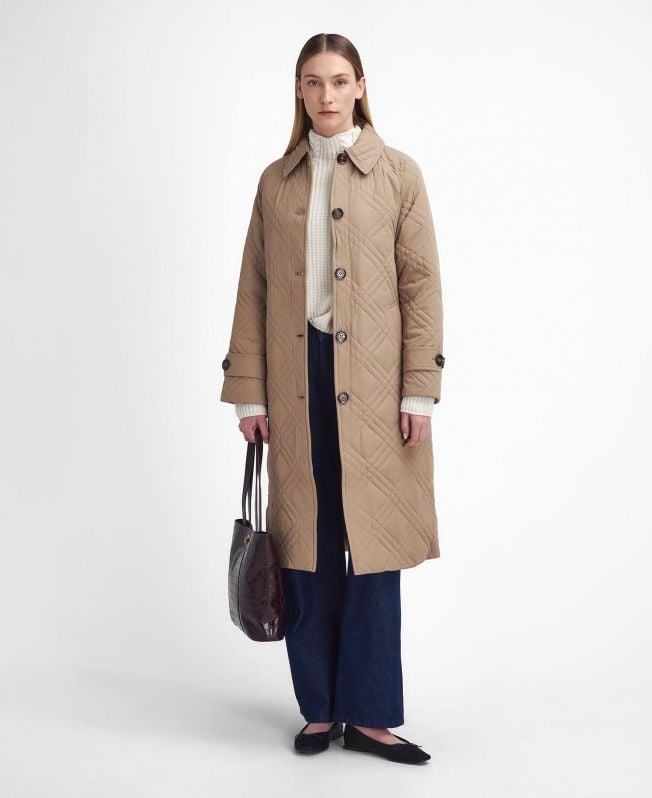 casaco trench coat acolchoado mariah