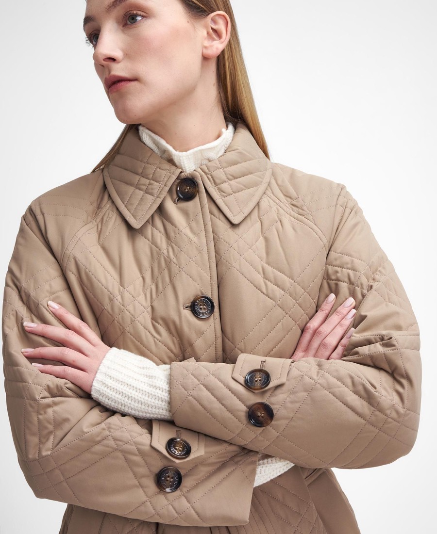 casaco trench coat acolchoado mariah