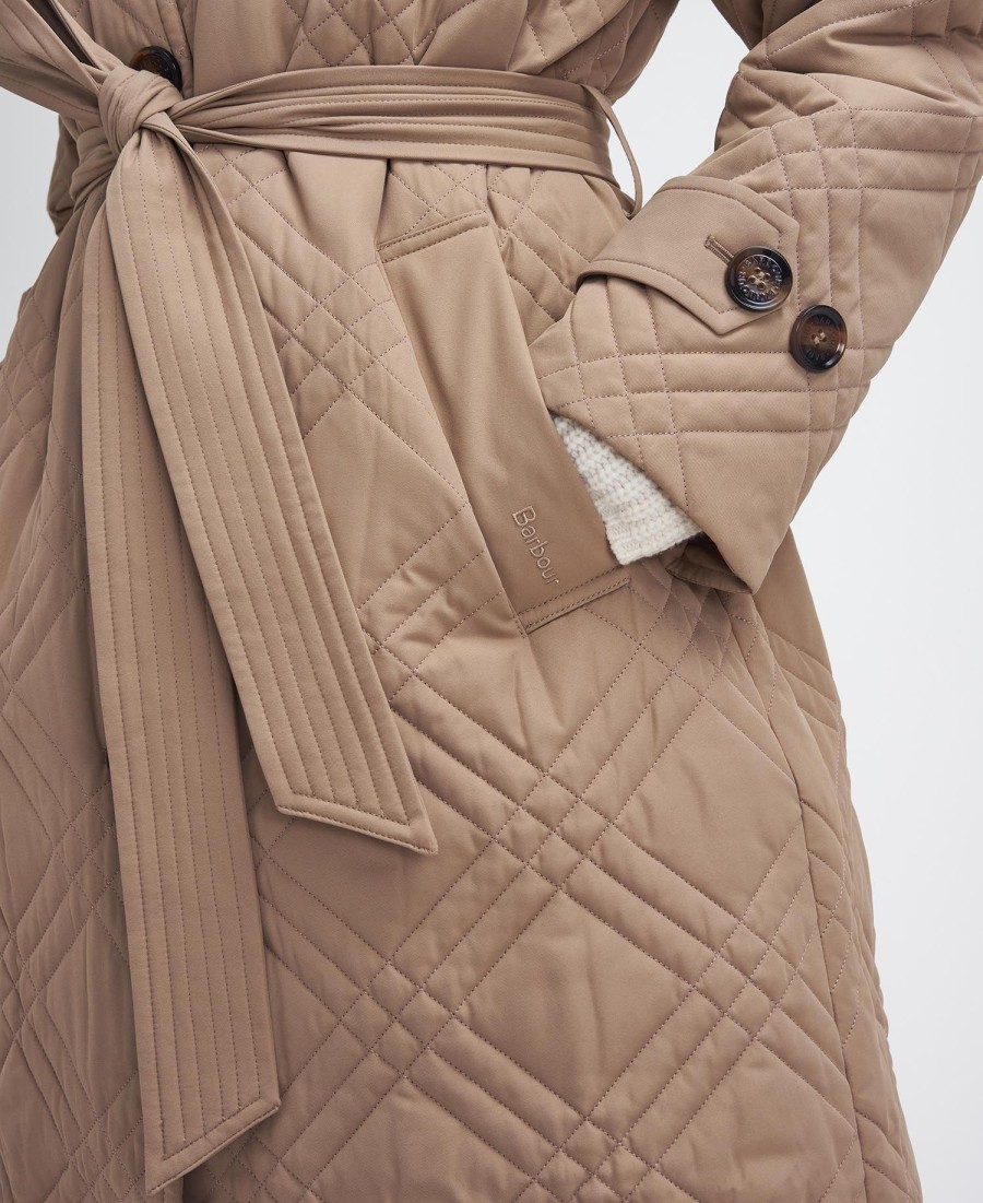 casaco trench coat acolchoado mariah