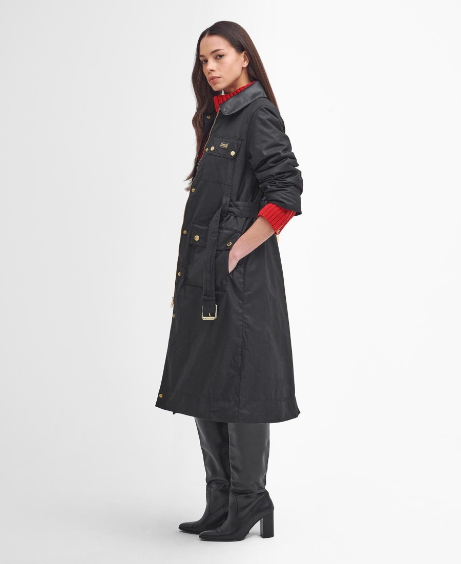 trench coat milla wax