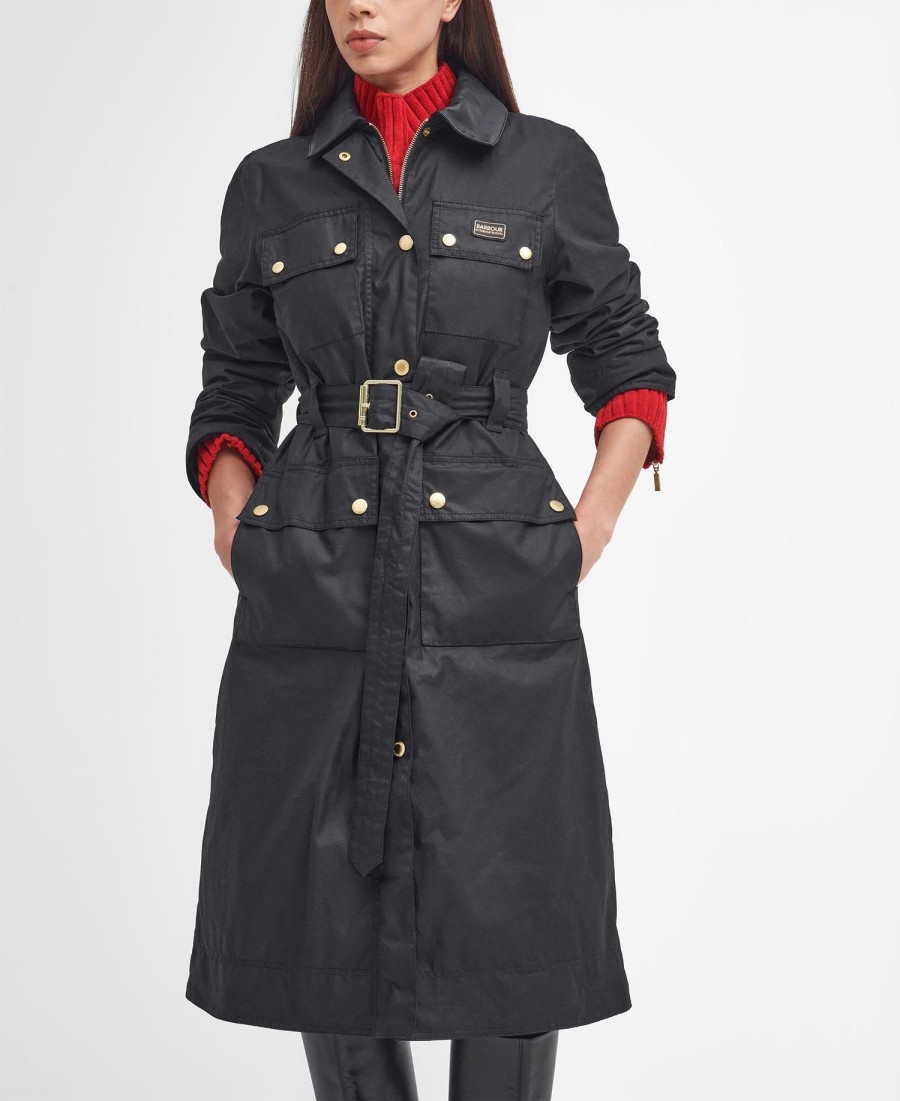 trench coat milla wax