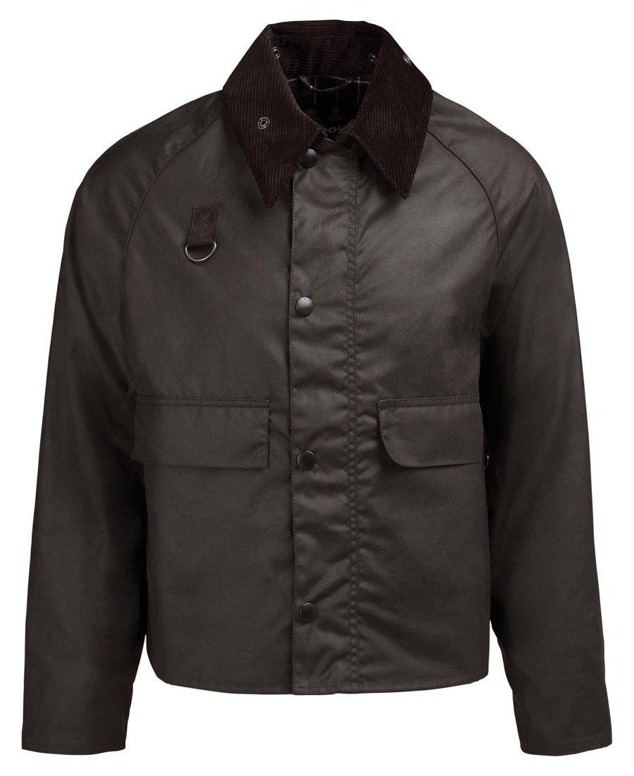 jaqueta spey slim encerada