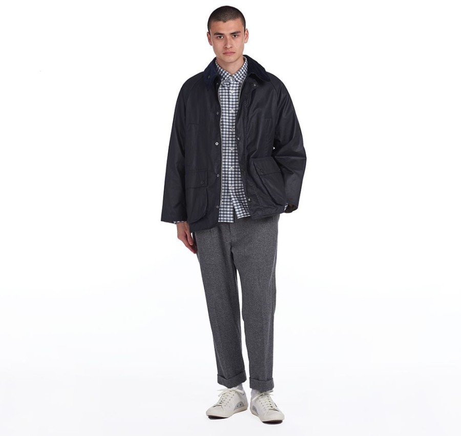 jaqueta barbour bedale oversized wax