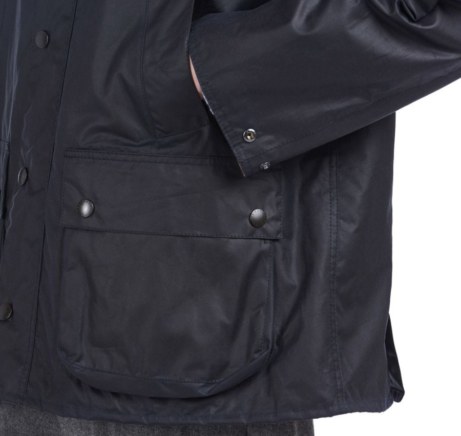 jaqueta barbour bedale oversized wax