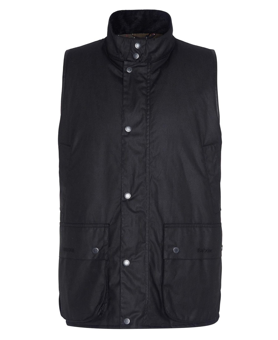 colete encerado oversized barbour x baracuta