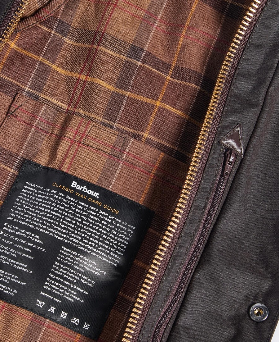 jaqueta beaufort oversized wax