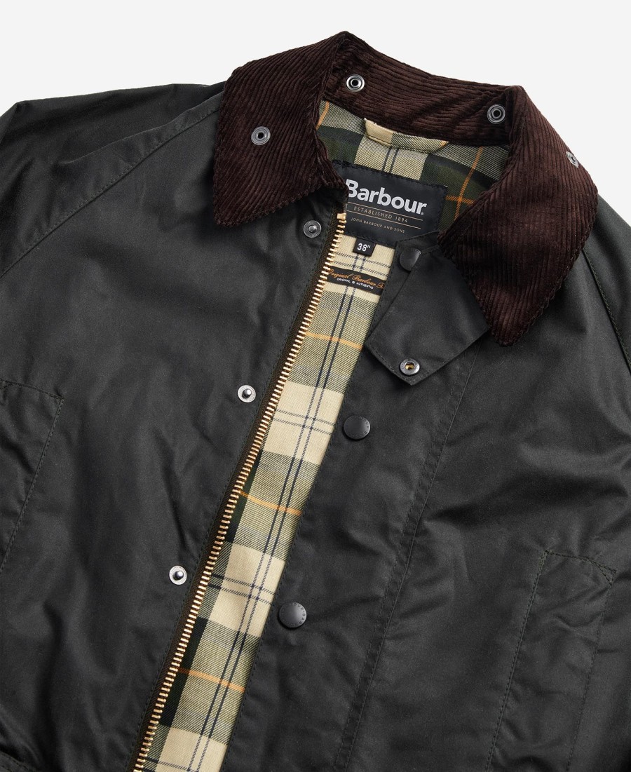 jaqueta beaufort oversized wax