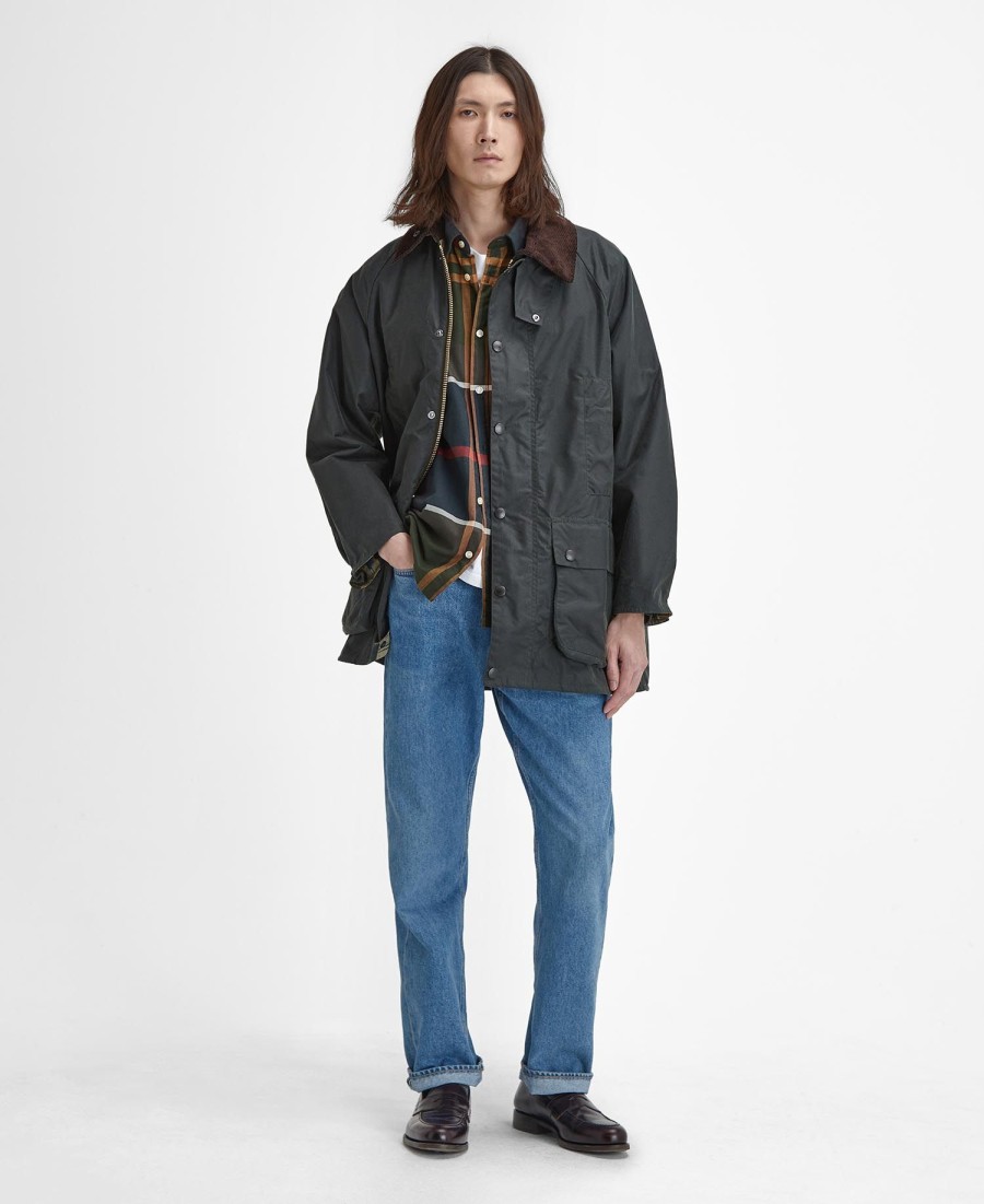 jaqueta beaufort oversized wax