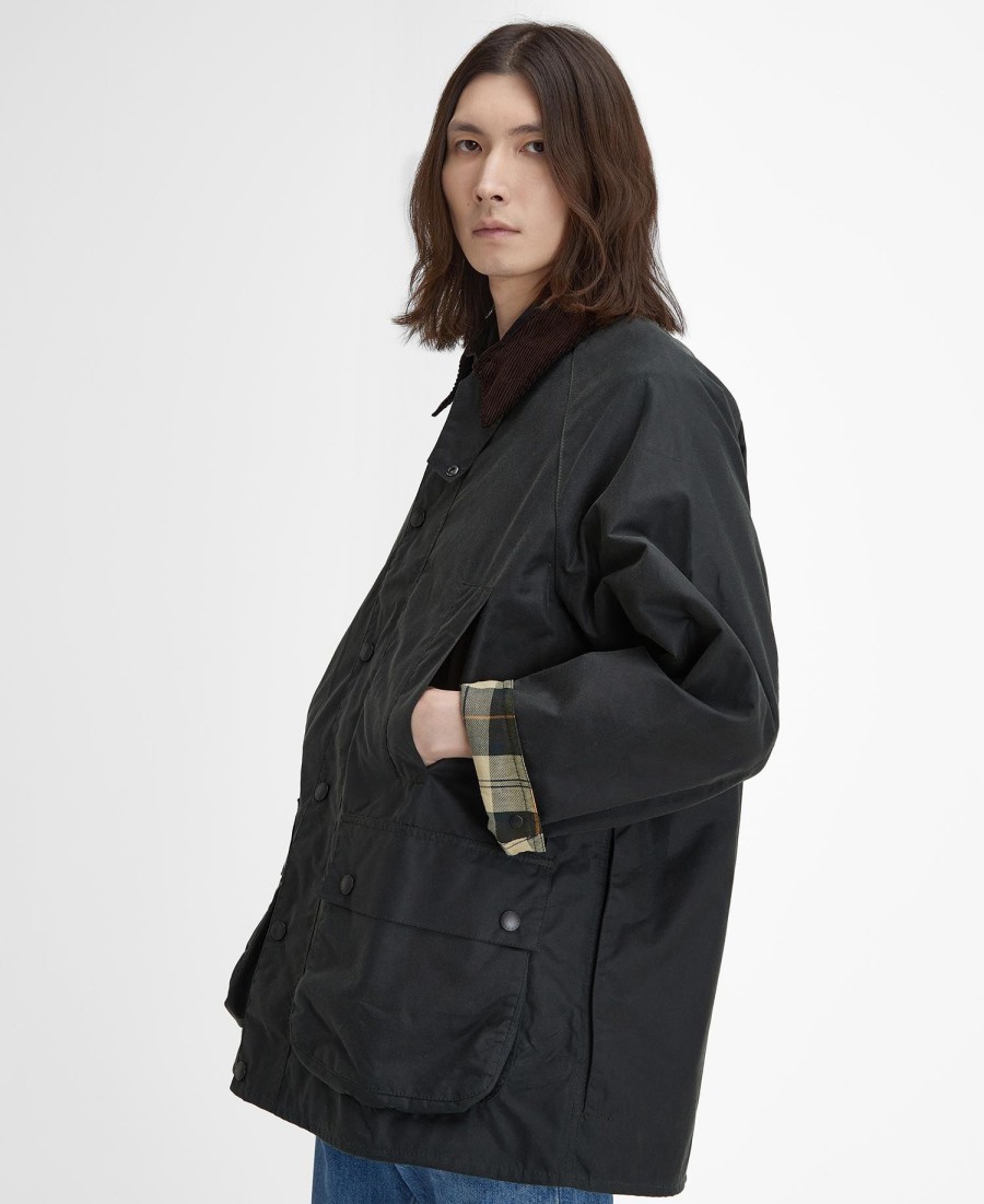 jaqueta beaufort oversized wax