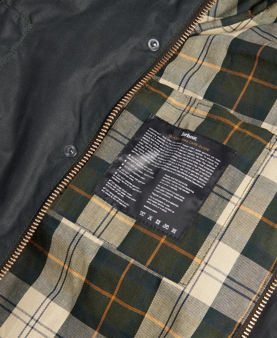 jaqueta beaufort oversized wax