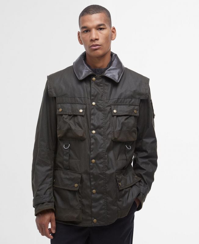 jaqueta barbour x to ki to field wax