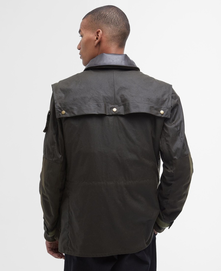 jaqueta barbour x to ki to field wax