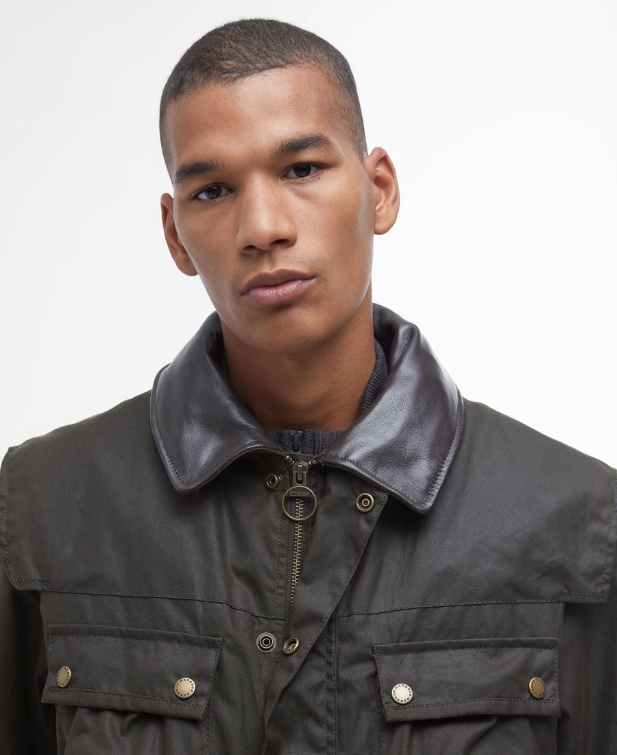 jaqueta barbour x to ki to field wax