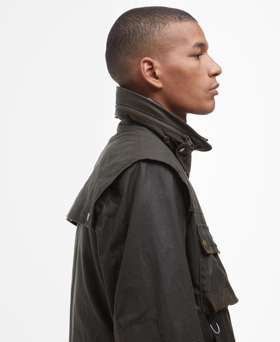 jaqueta barbour x to ki to field wax