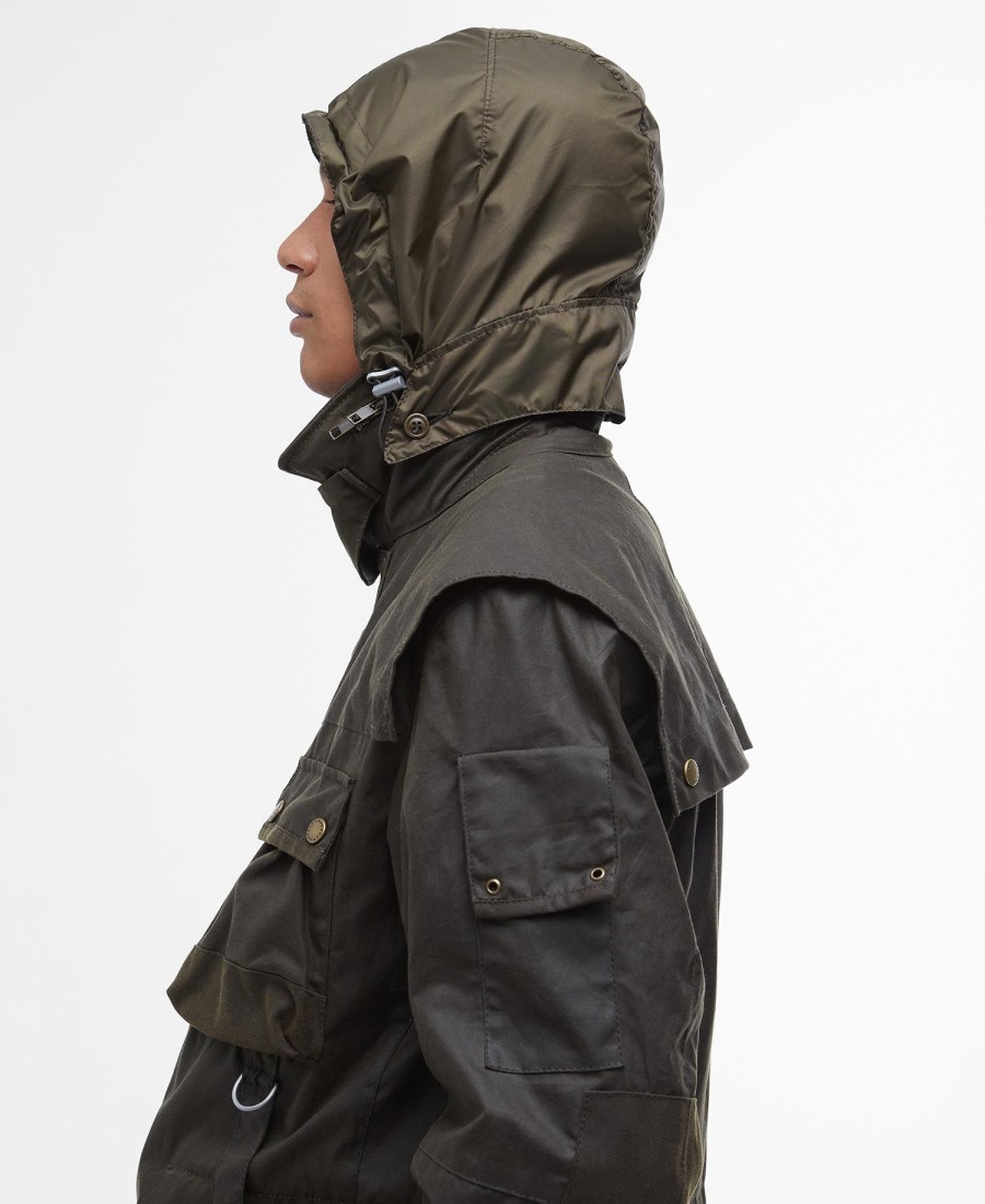 jaqueta barbour x to ki to field wax