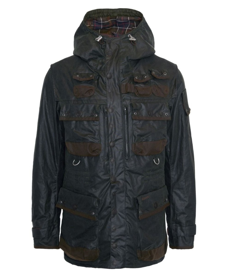 jaqueta militar barbour x to ki to wax