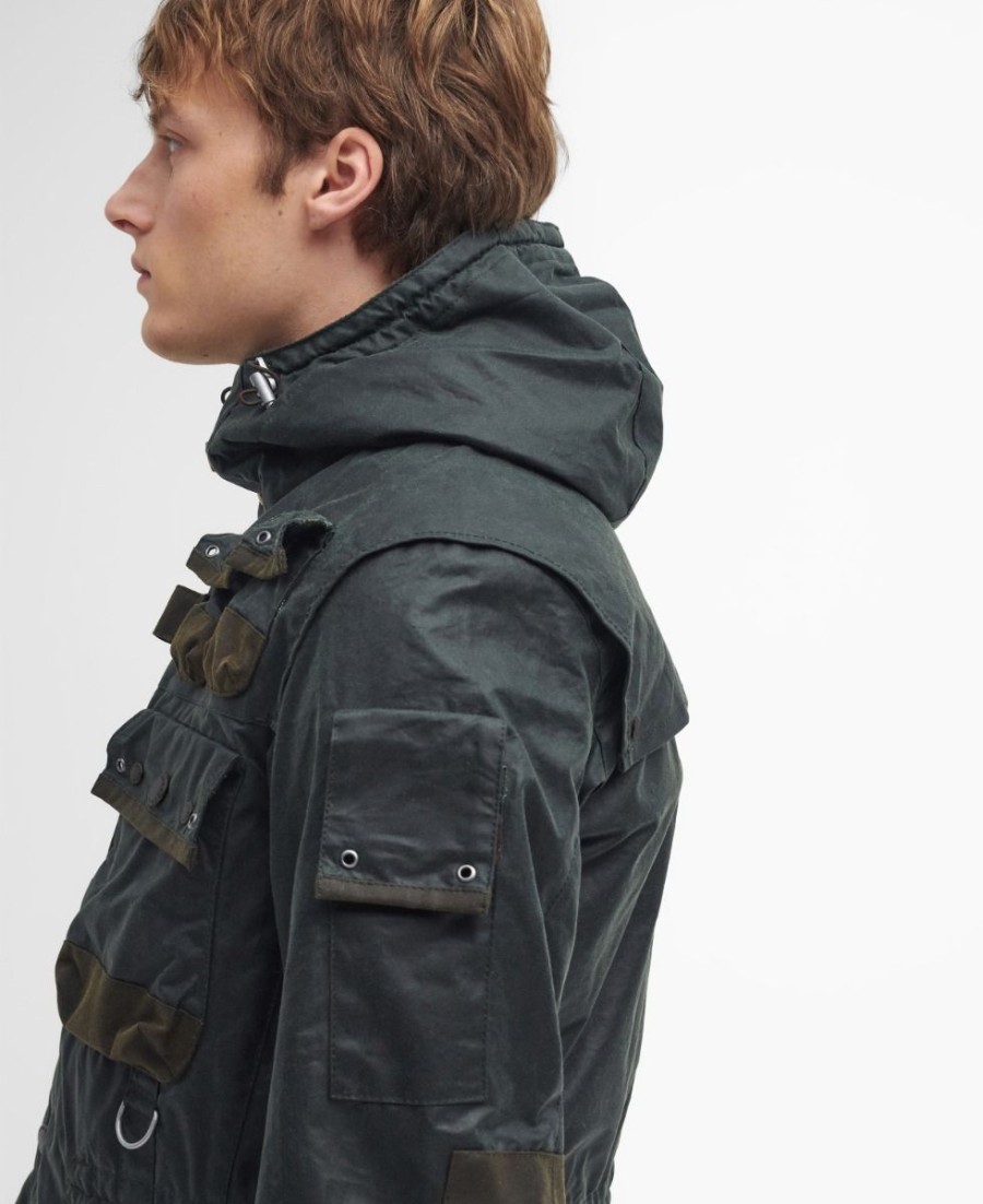 jaqueta militar barbour x to ki to wax