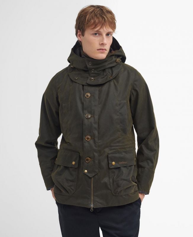 jaqueta barbour x to ki to shoreman wax