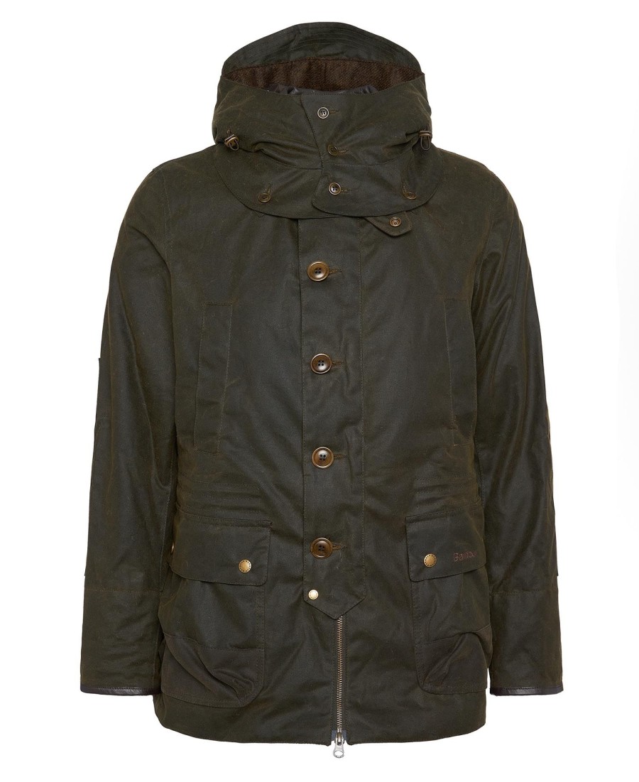 jaqueta barbour x to ki to shoreman wax