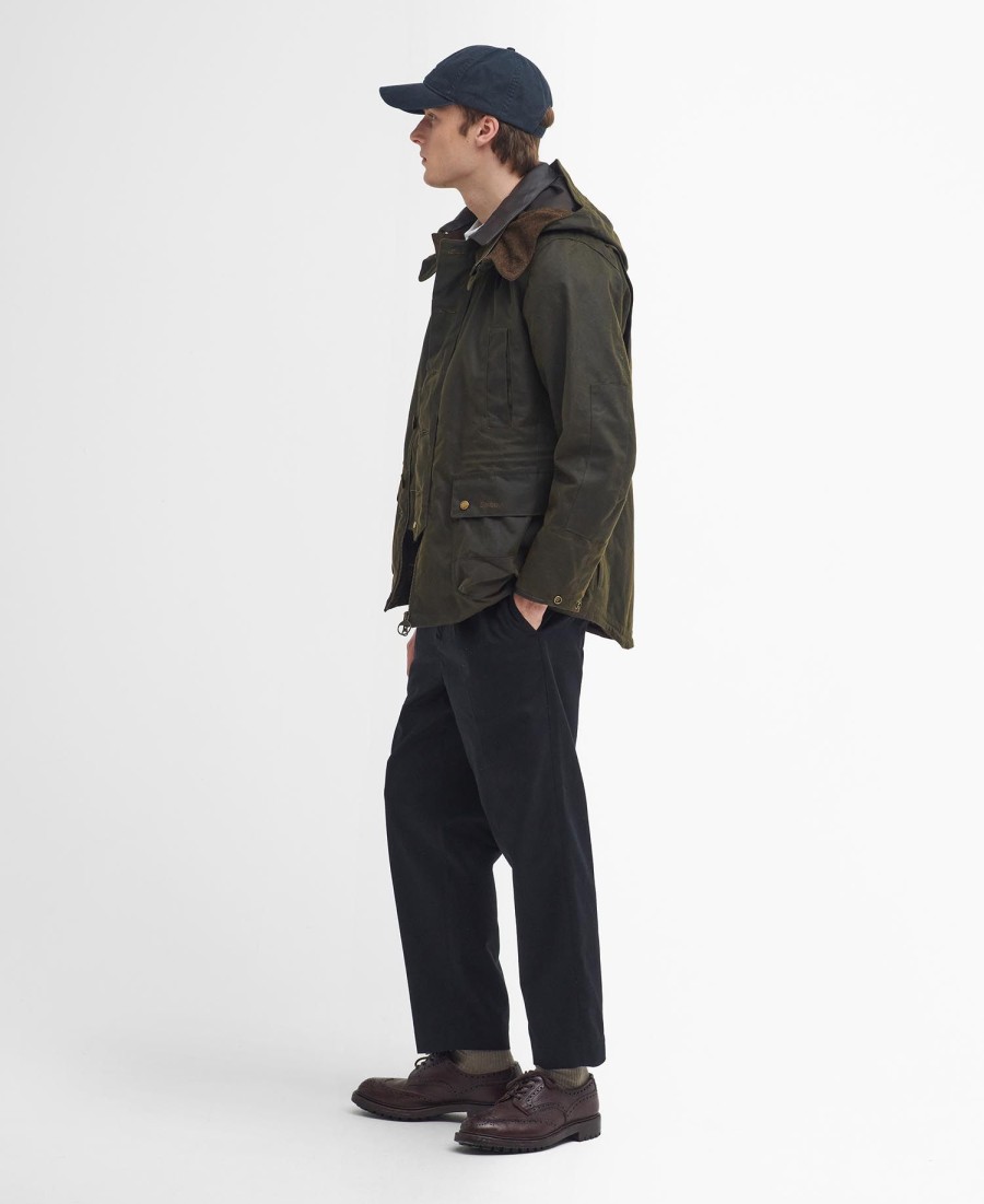 jaqueta barbour x to ki to shoreman wax