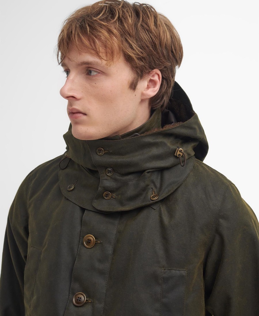 jaqueta barbour x to ki to shoreman wax