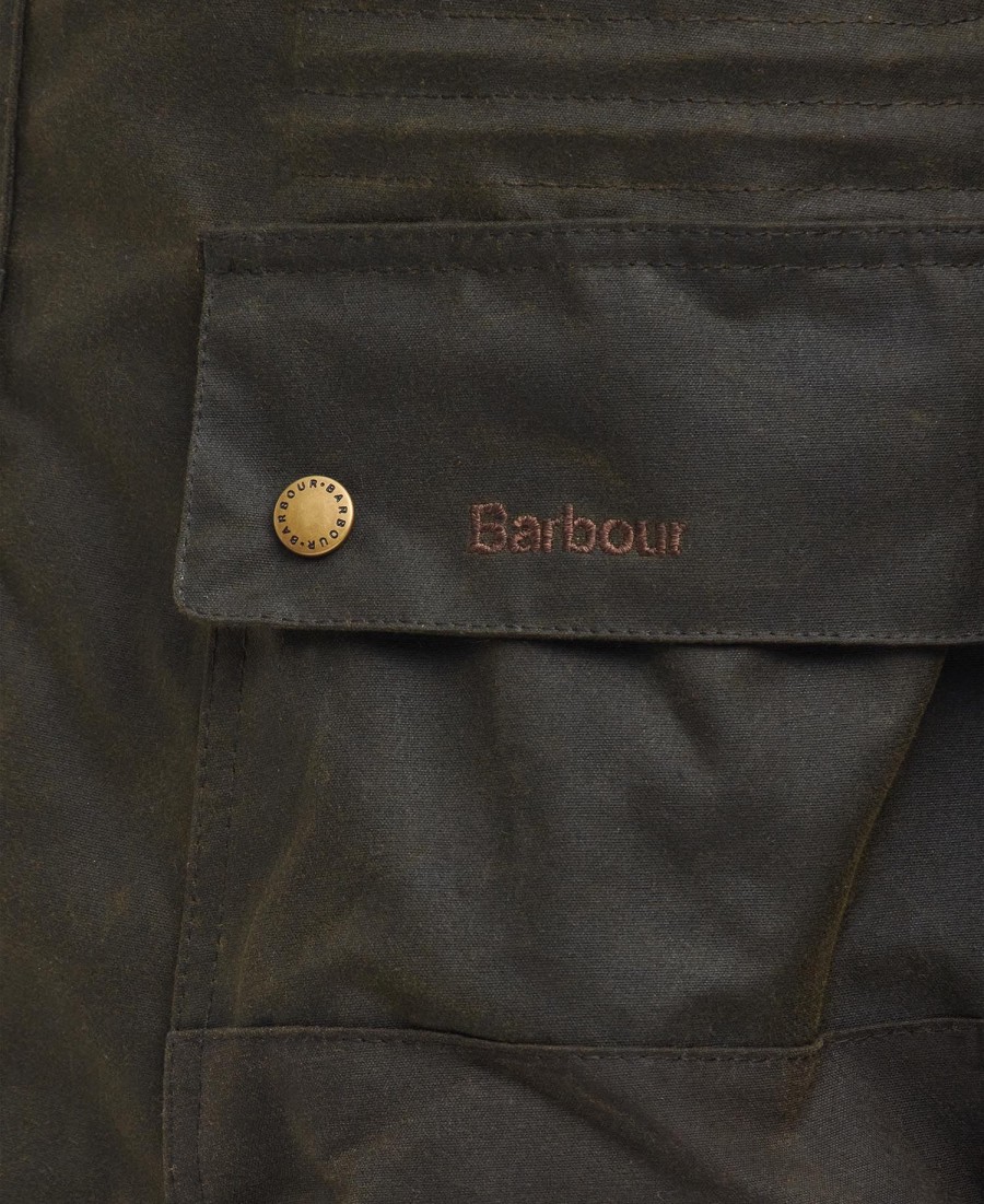 jaqueta barbour x to ki to shoreman wax