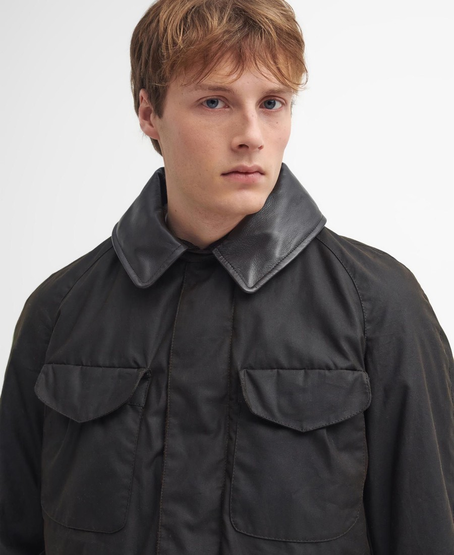 jaqueta de montaria barbour x to ki to wax