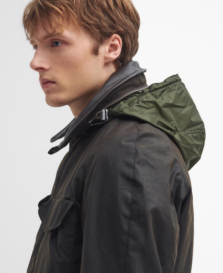 jaqueta de montaria barbour x to ki to wax