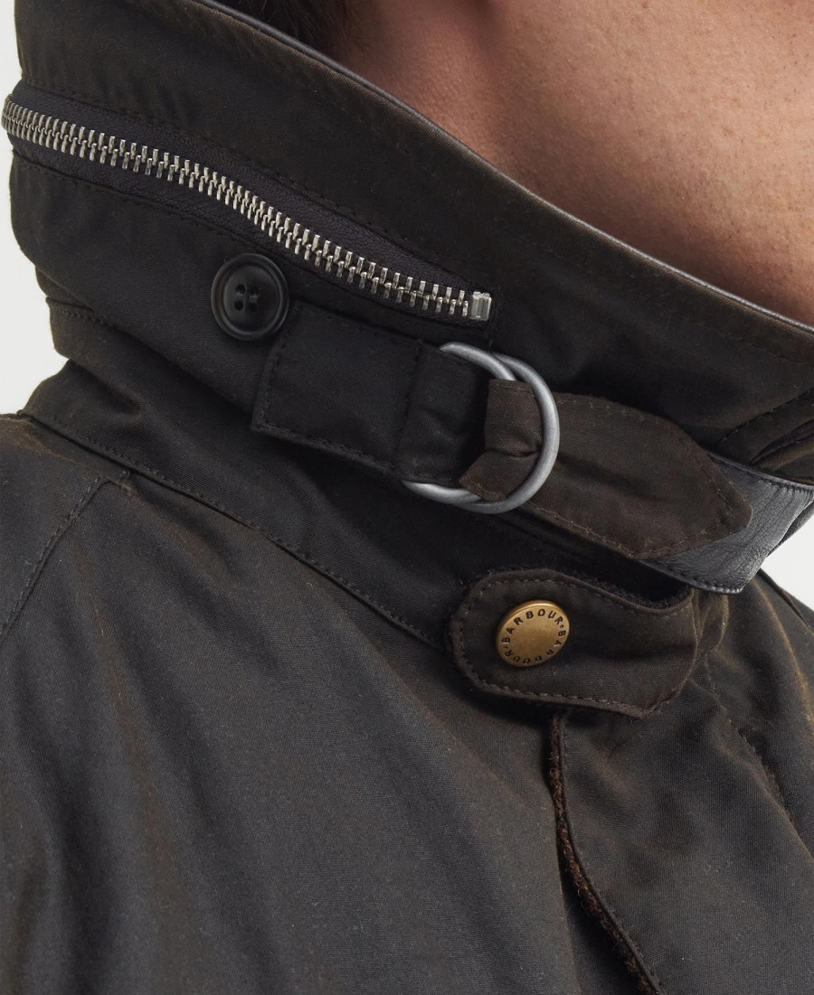 jaqueta de montaria barbour x to ki to wax