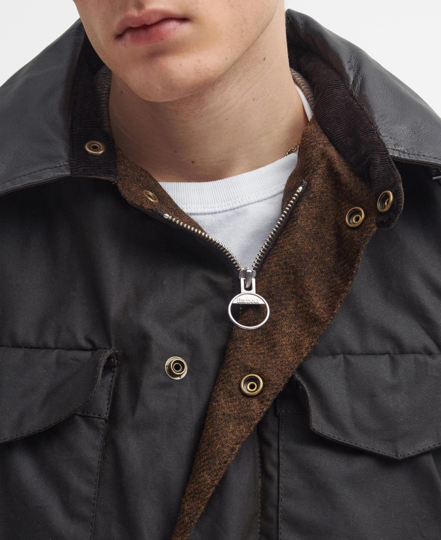 jaqueta de montaria barbour x to ki to wax