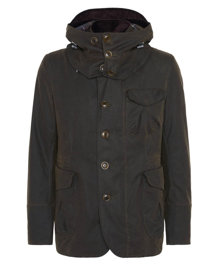 jaqueta de condução barbour x to ki to wax