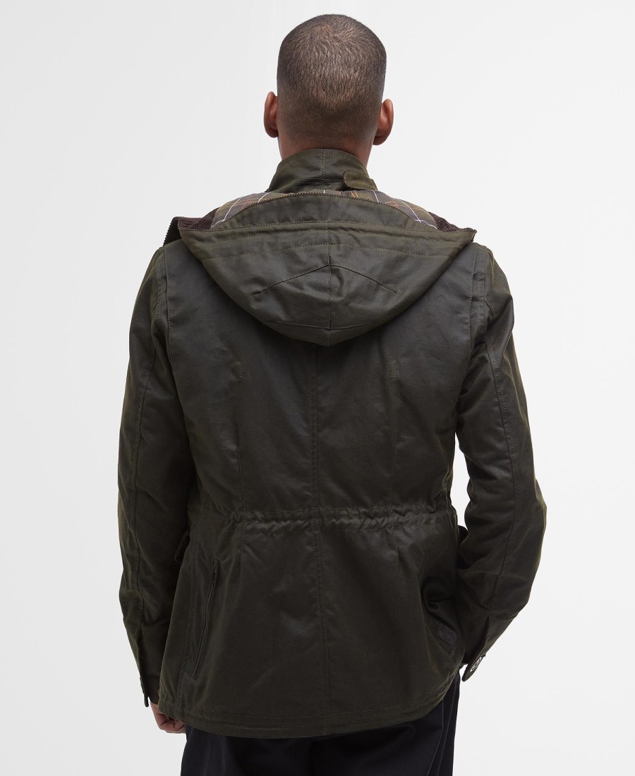 jaqueta de condução barbour x to ki to wax