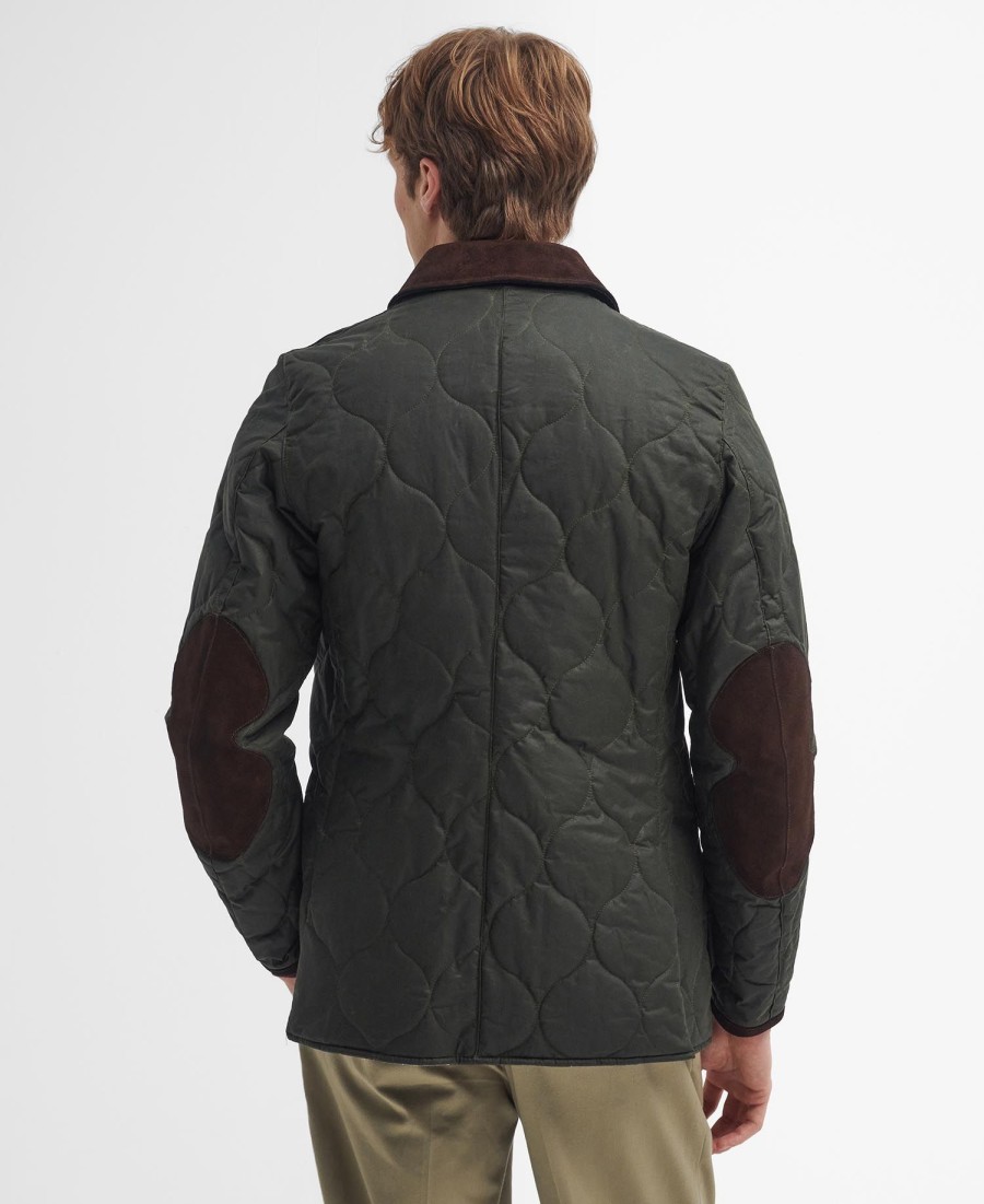 jaqueta barbour x to ki to quilted wax