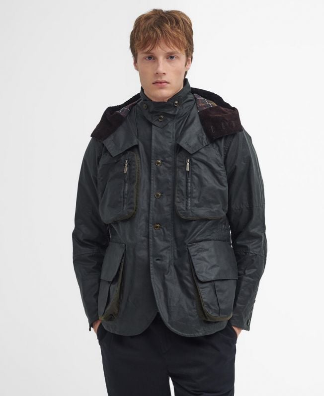 jaqueta barbour x to ki to outland wax