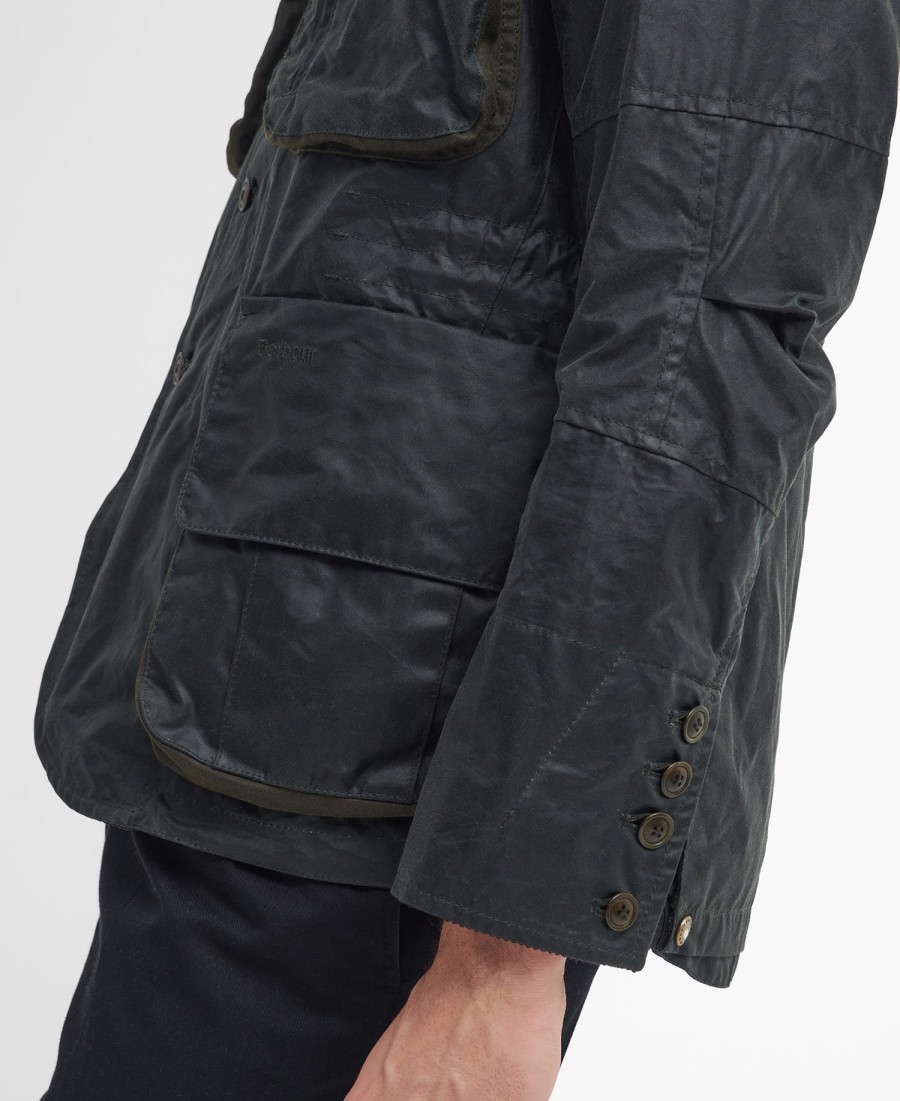jaqueta barbour x to ki to outland wax