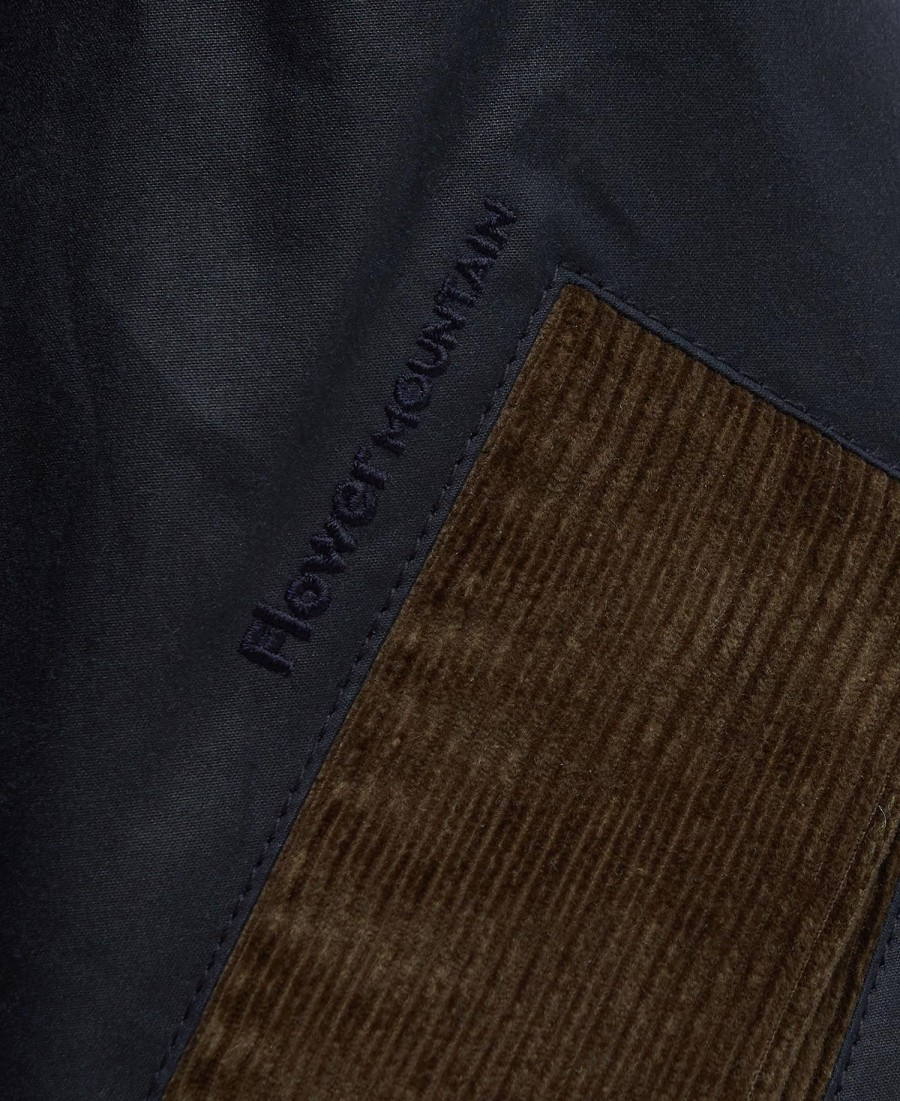 jaqueta barbour x flower mountain oversized wax