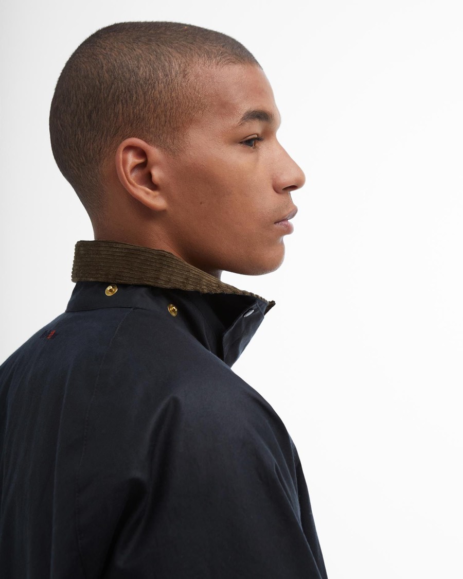 jaqueta barbour x flower mountain oversized wax