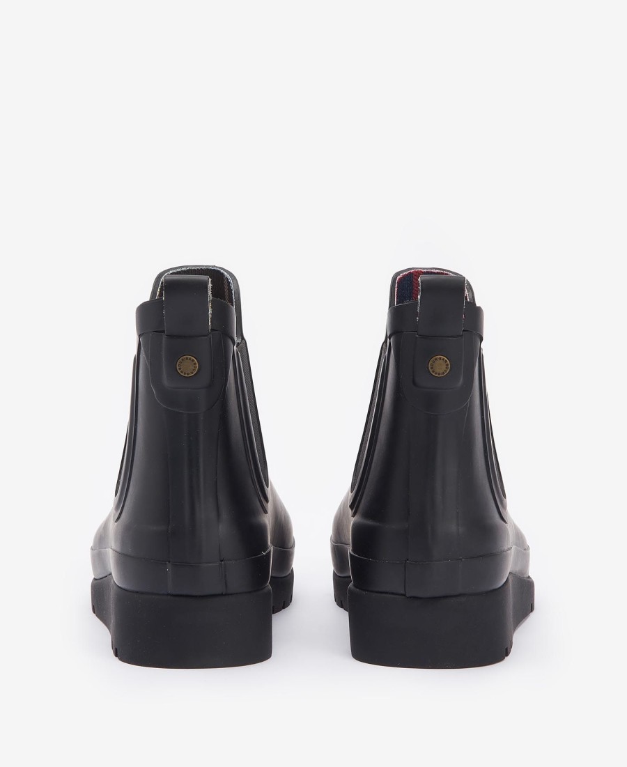 bota de cano curto clifton wedge