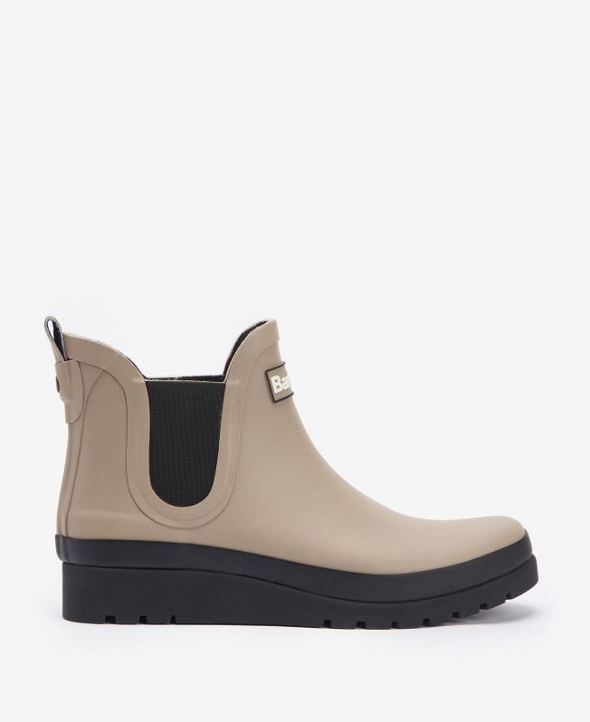 bota de cano curto clifton wedge