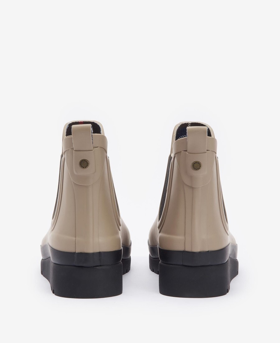 bota de cano curto clifton wedge
